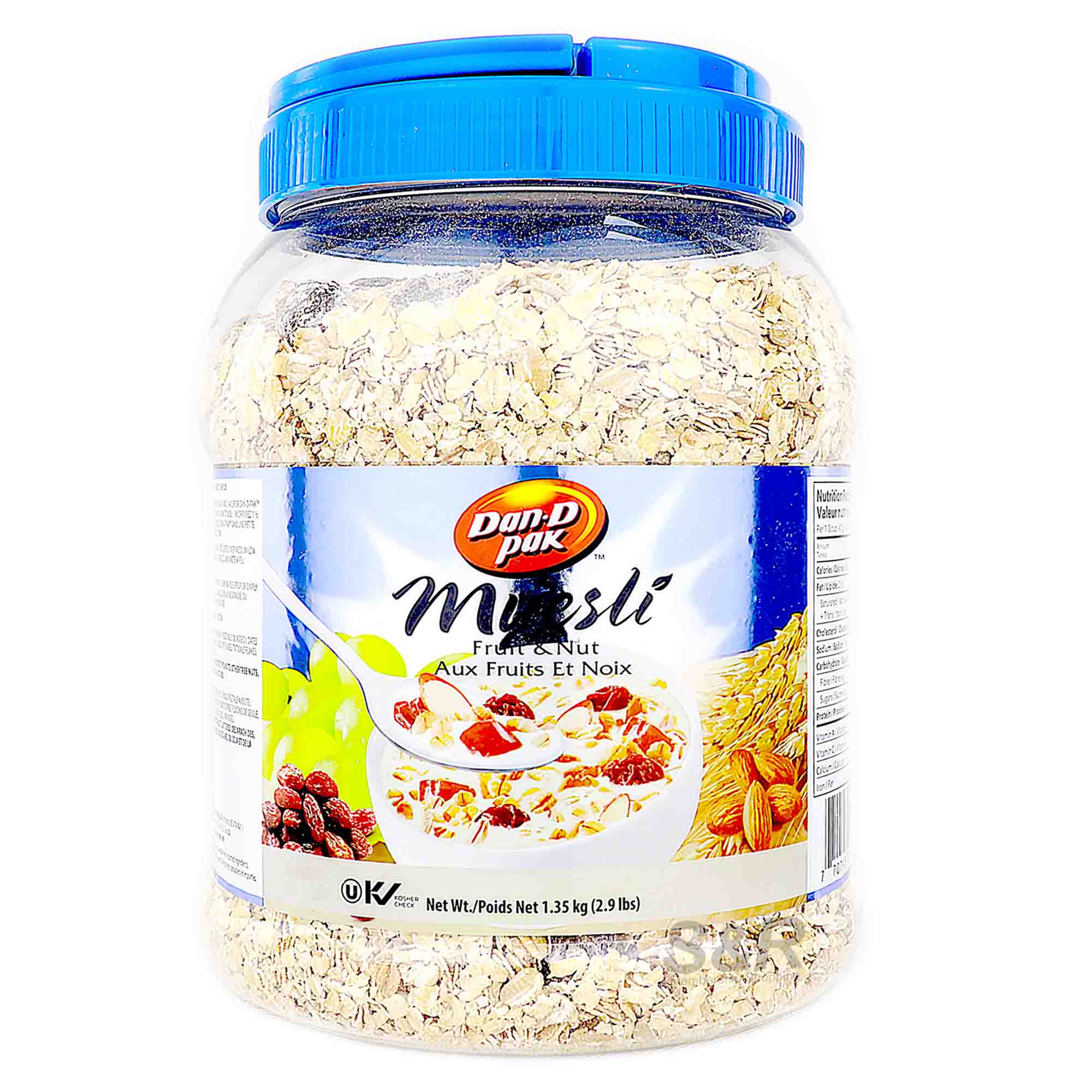 Dan-D Pak Muesli Fruit & Nut Cereal 1.35kg